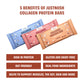 JustNosh Collagen Protein Bars 12ct Variety Pack